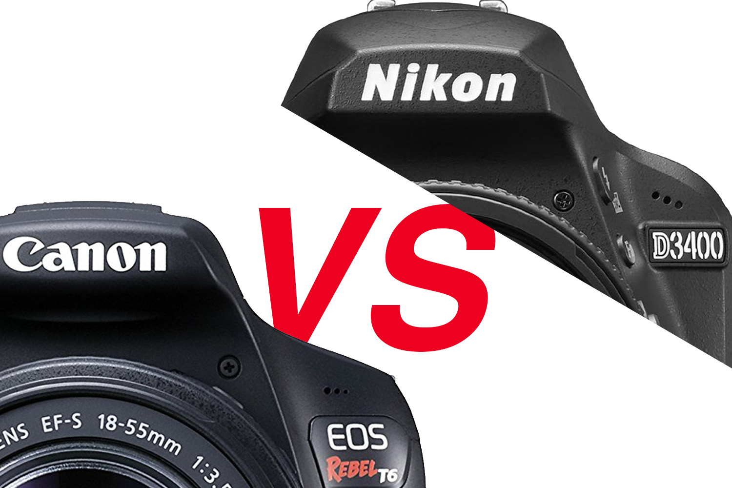 Canon T6 vs Nikon D3400 - Entry Level DSLR - UTECHPIA