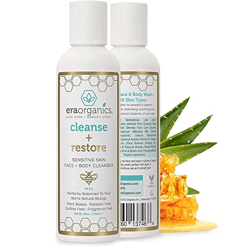 Nourishing Manuka Honey Face Wash Hydrating Cleanser for Dry Skin