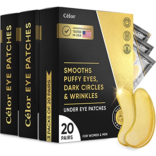 Revitalize & Brighten with 60 Pairs of Golden Under Eye Masks UTECHPIA